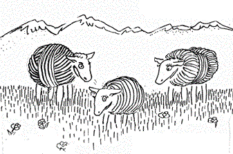 Wollsch�fchen-Comic von
                  Flyte
